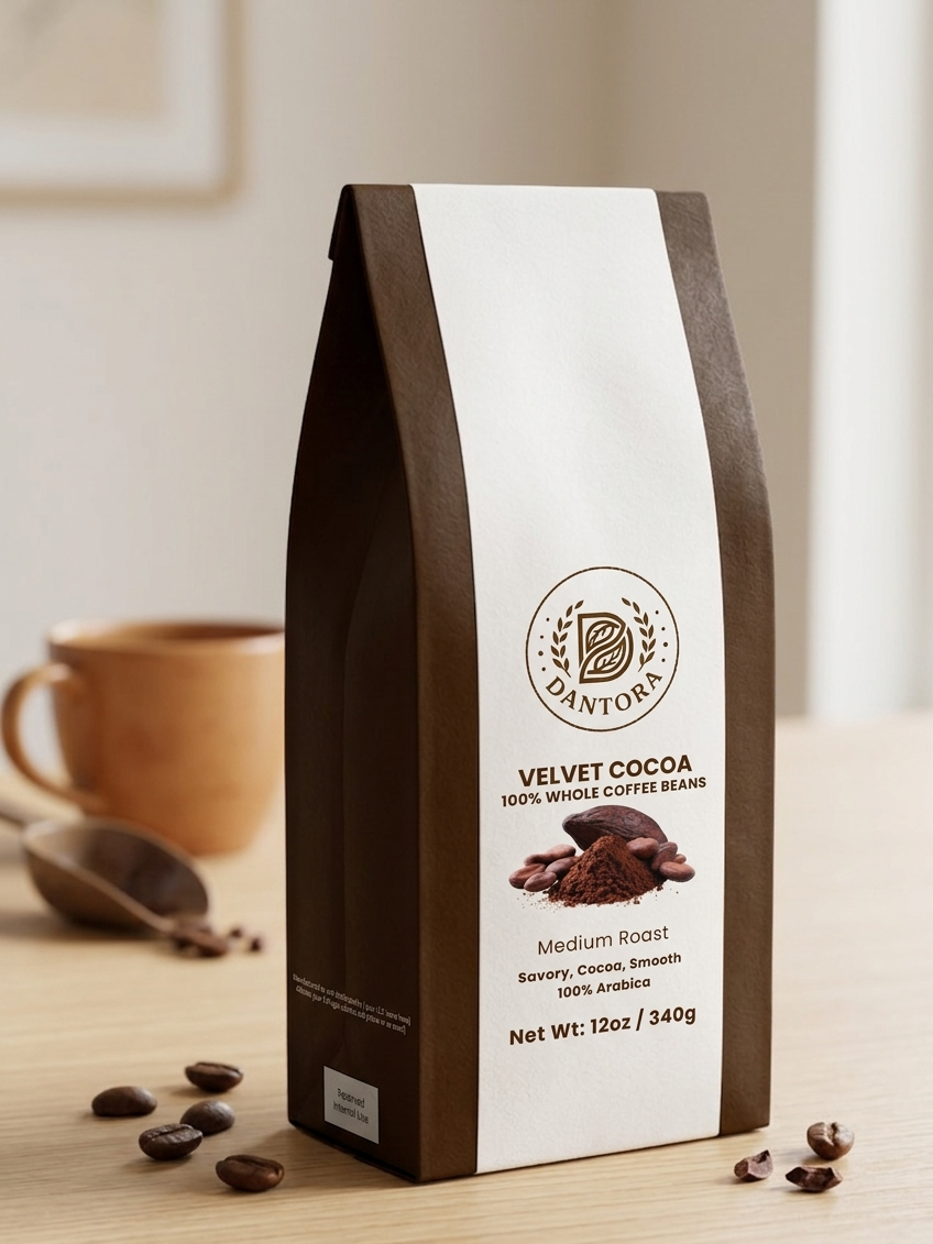 Dantora Velvet Cocoa — Smooth Medium Roast Coffee